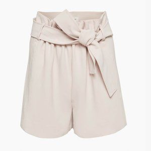 Wilfred Aritzia Paperbag Short - Vin Gris (cream)
